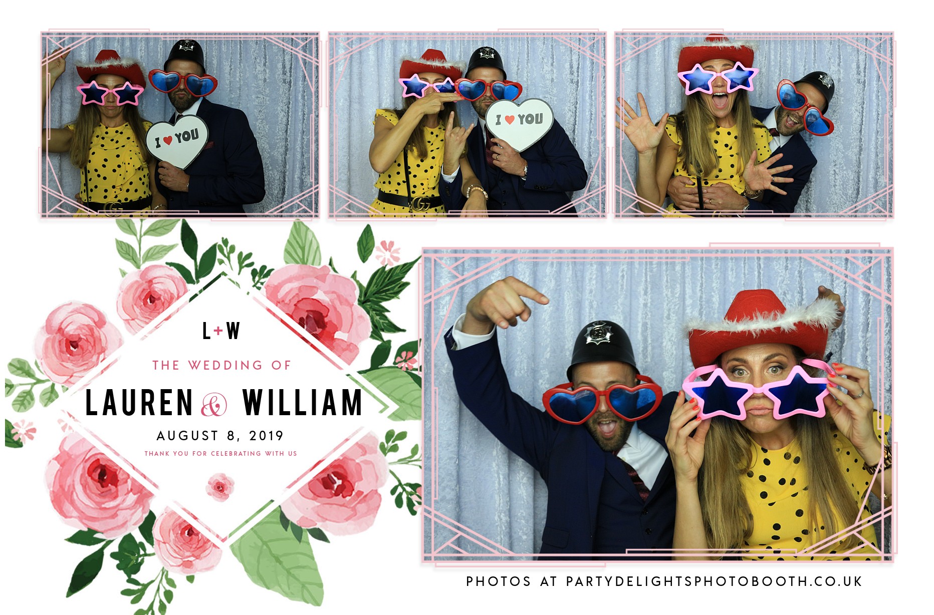 Lauren and Will’s Wedding - Prints | View more photos from the event at gallery.partydelightsphotobooth.co.uk/u/PartyDelightsPhotoBooth/Lauren-and-Will’s-Wedding-Prints